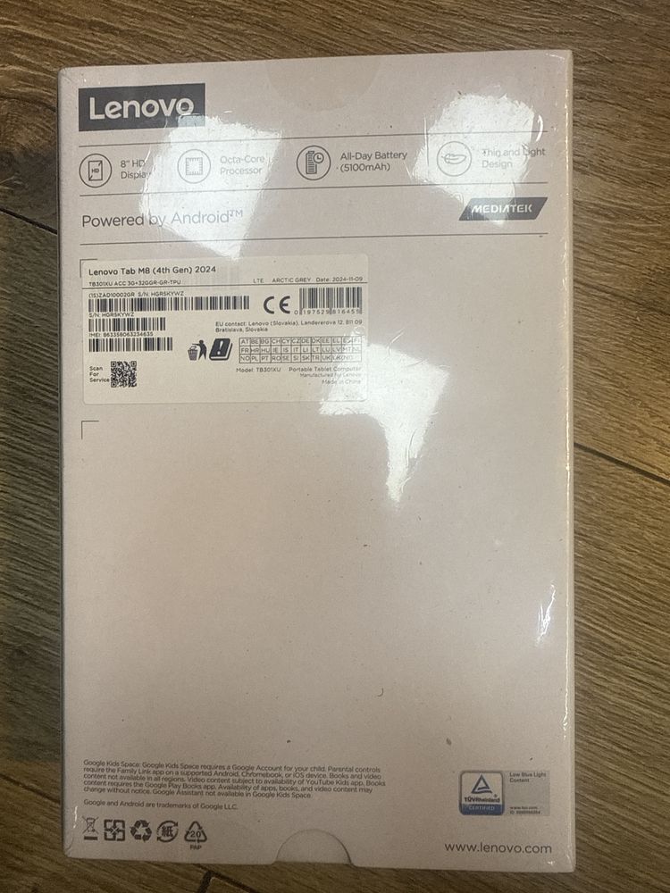Lenovo tab m8 3/32gb Неотварян!