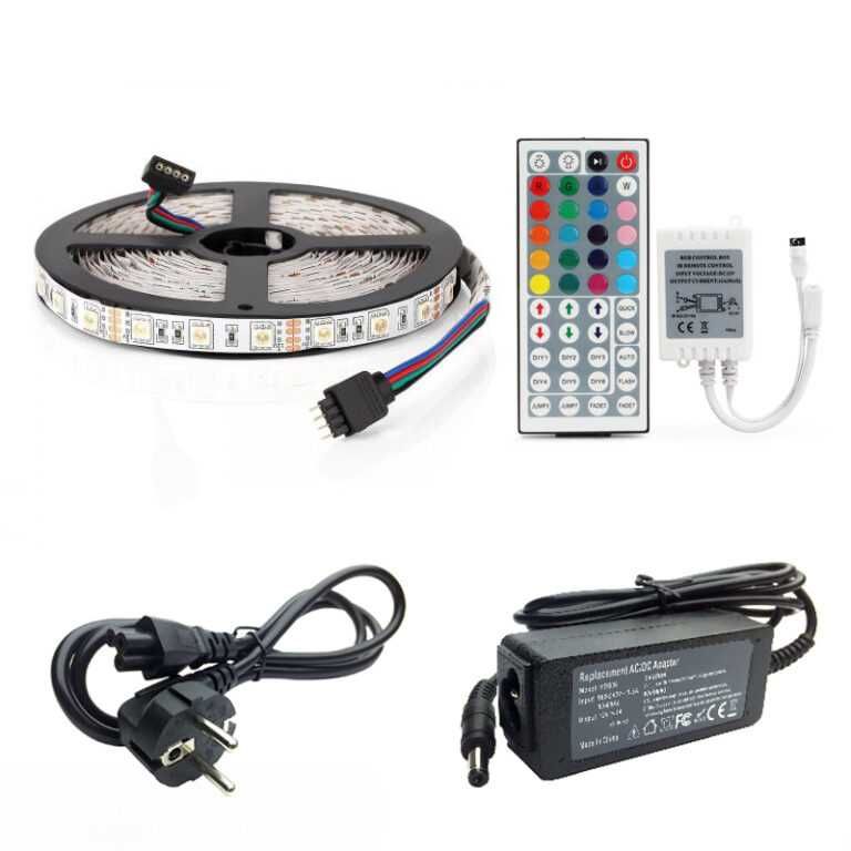 2 ROLE Banda LED SMD 5050 multicolor cu telecomenzi OFERTA 1+1 !