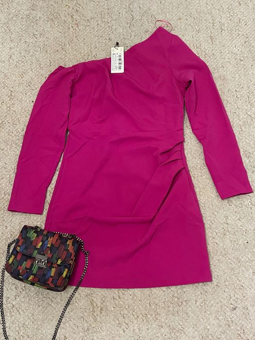 Rochie mini Roz fucsia M Nouă