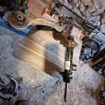 BMW 1 F20 преден ляв шенкел амортисьор носач