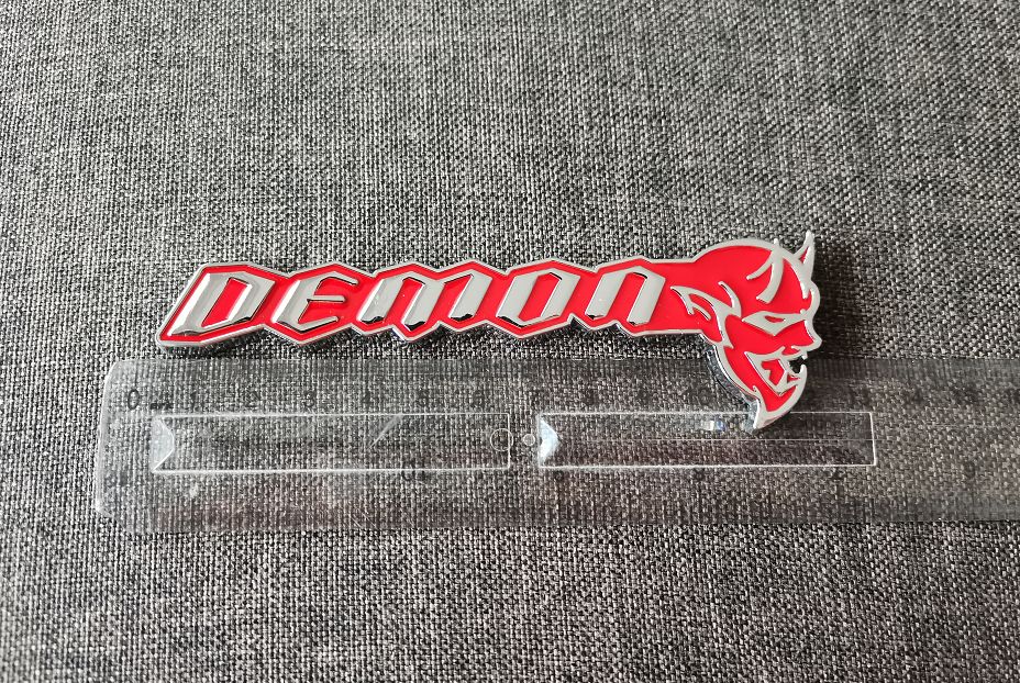 Dodge Demon Додж Демон емблеми надписи