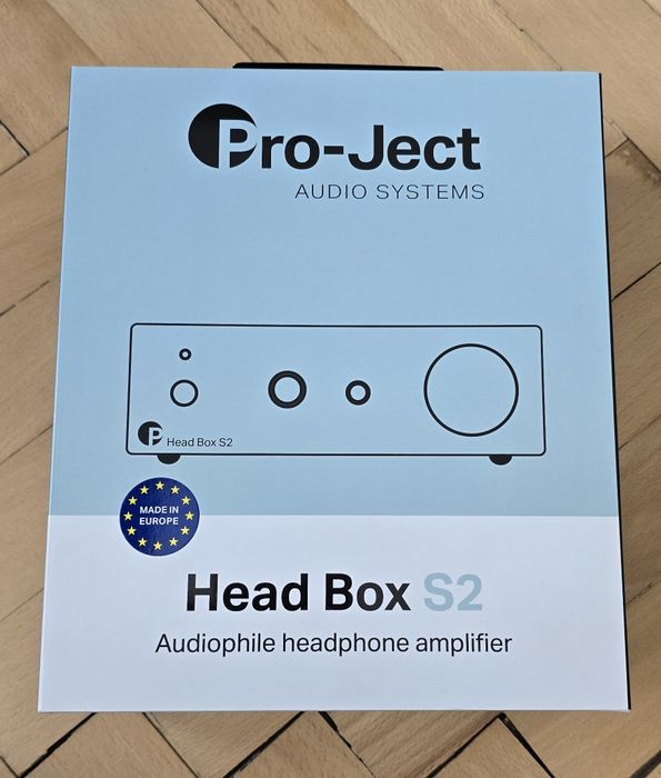 Продавам усилвател за слушалки Pro-ject Head Box S2