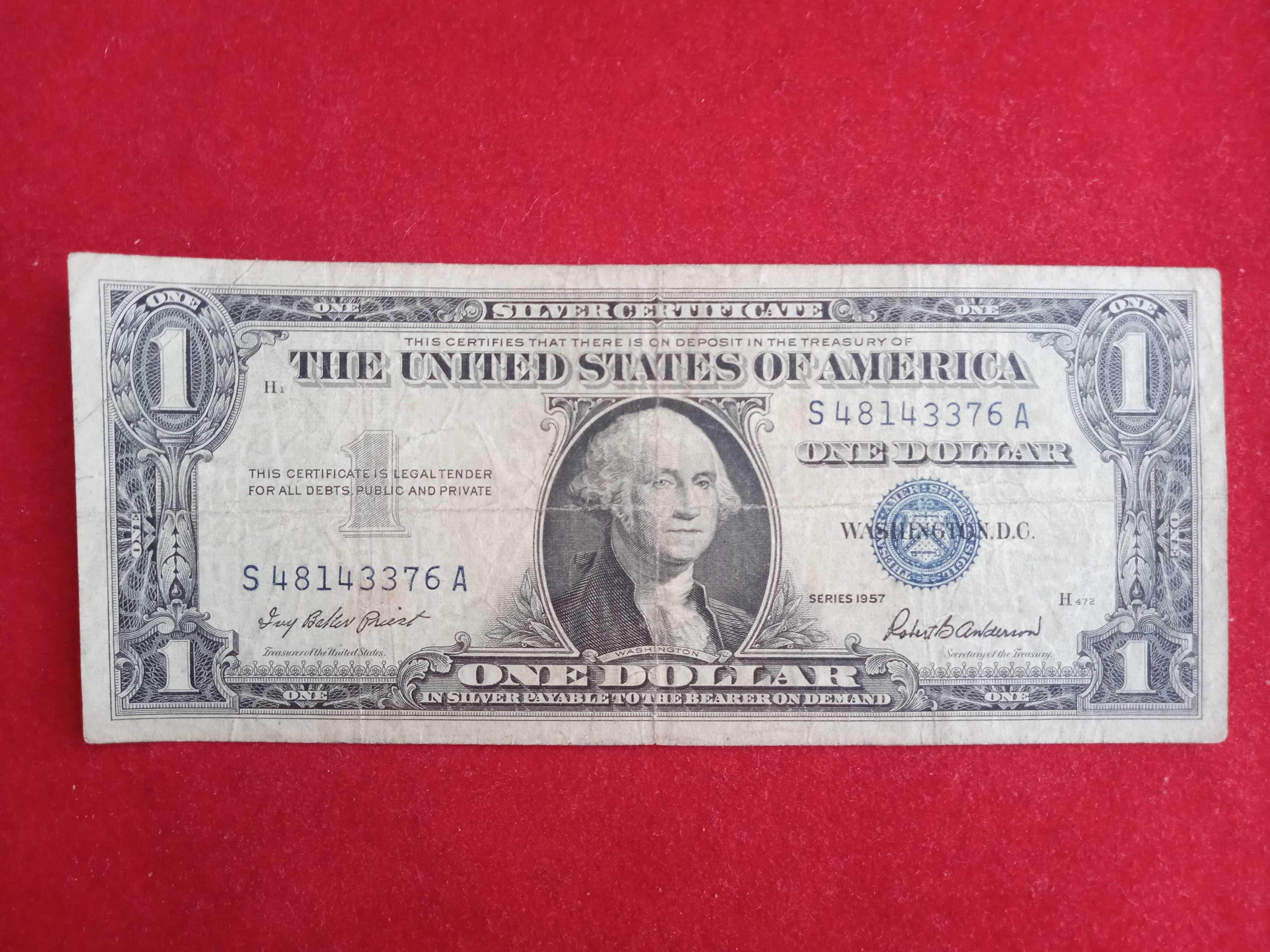 1 долар 1957 г. САЩ