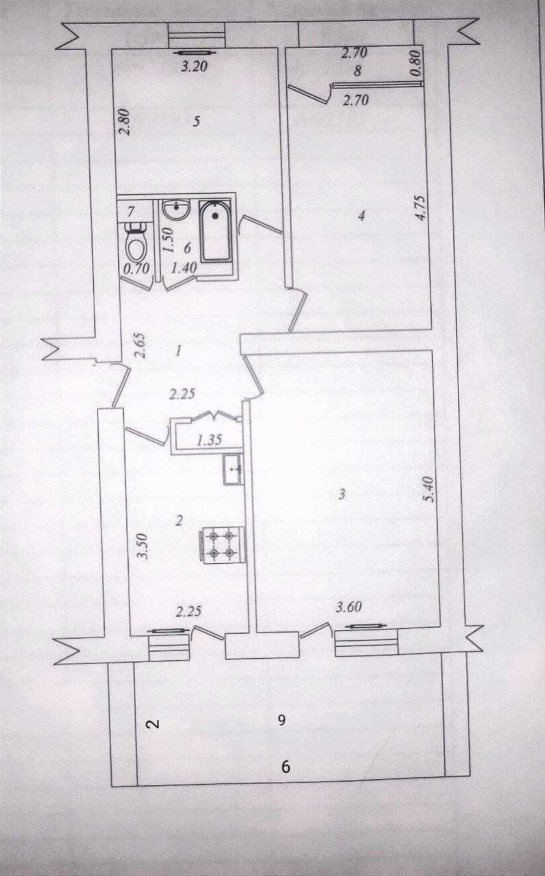 Ц-1 ПРОДAЖA - Квартира