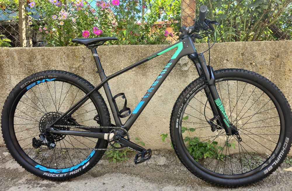 Карбонов Canyon Exceed 29 цола М размер 1x12 Sram NX, въздушна Rocksho
