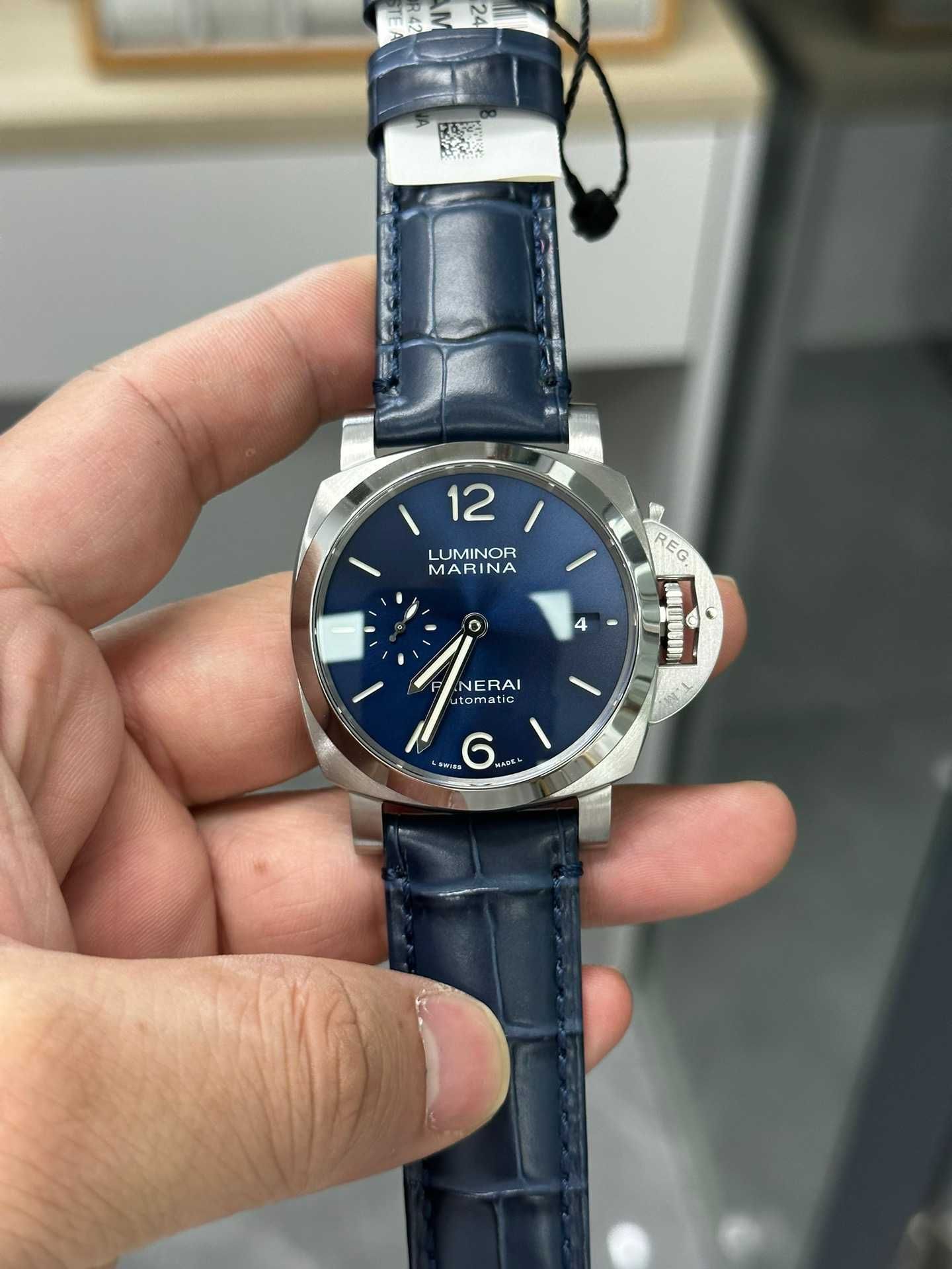 Luminor PANERAI Marina синьо - черно