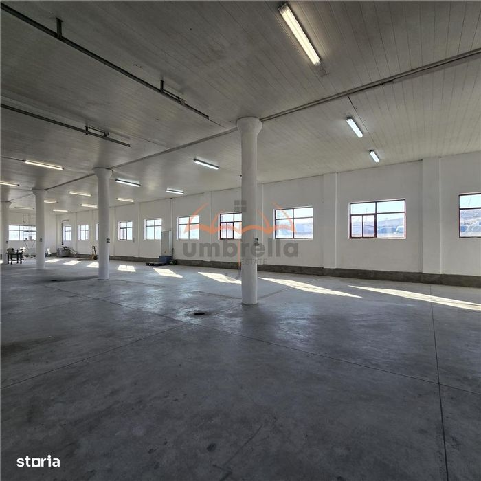 DE INCHIRIAT hala industriala, 577m², cu posibilitate + 233m², h 4.37m