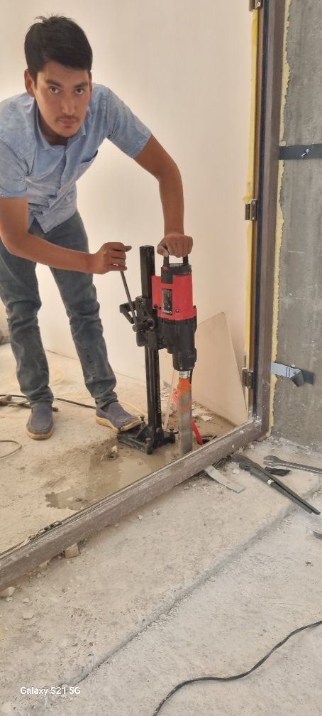 Beton kesish va teshish xizmati