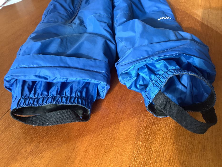 Детски ски яке, гащеризон и ръкавици от Декатлон (89-95см) + ботуши