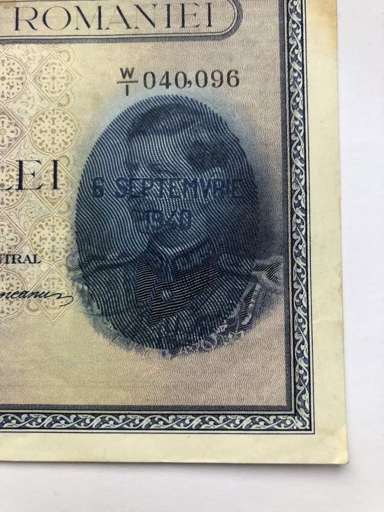 Bancnotă 5000 lei an 1940