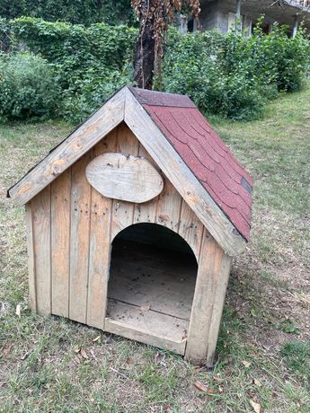 Кучешка къща за двор с изолация