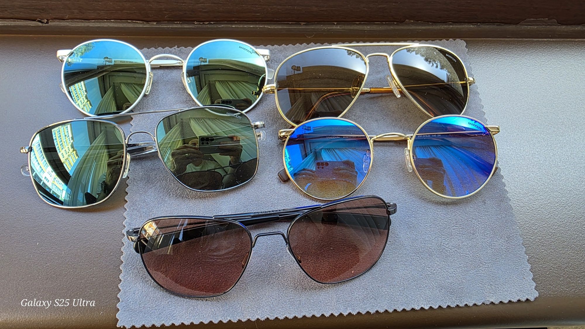 Ochelari soare Randolph Concorde,Anderson Gun Metal,Serengeti Aerial t