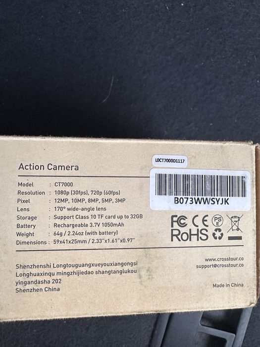 Camera de bord Auto Crosstour 1080p 32gb noua