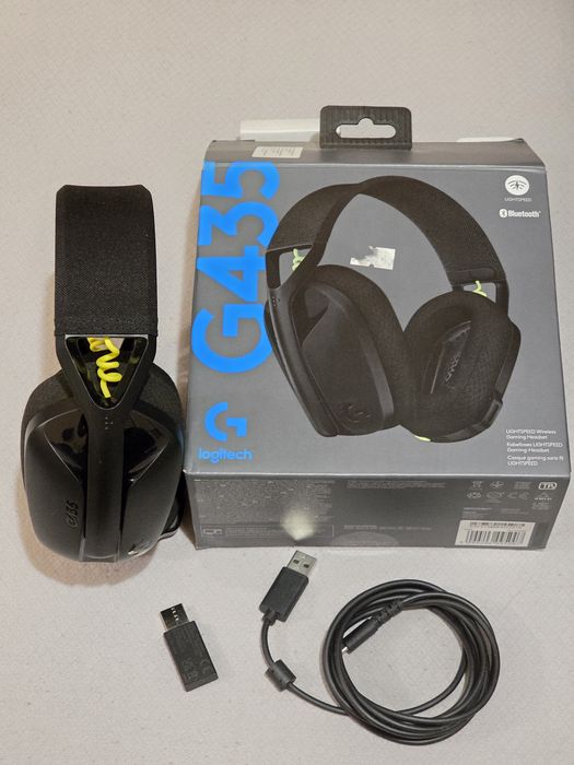 Безжични слушалки Logitech G435