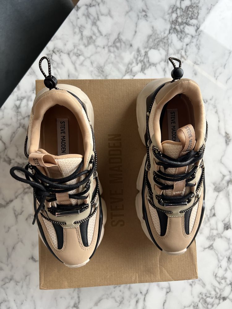 Steve Madden pantofi sport cu aspect masiv si plasa Spectator