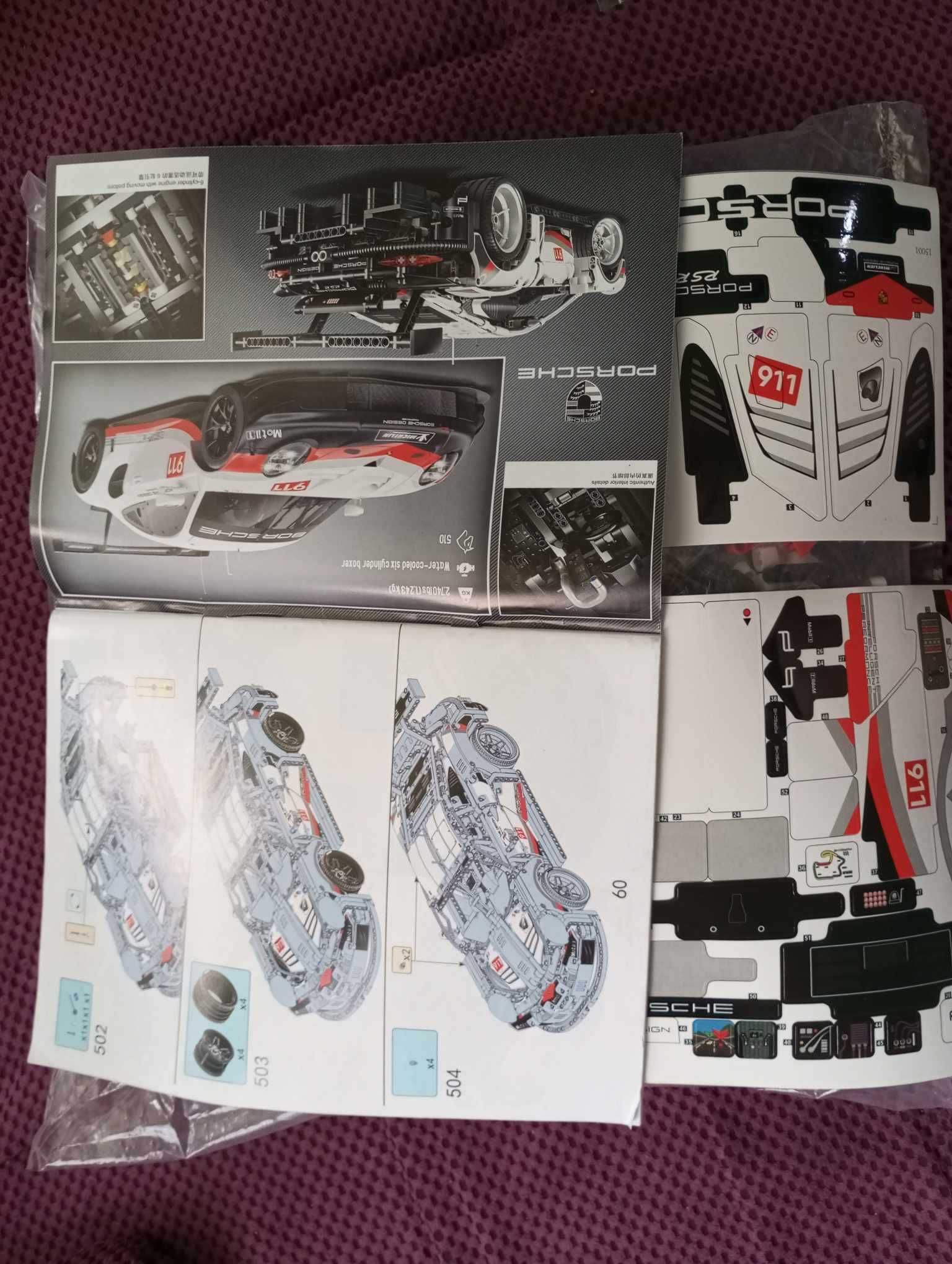 Technic - Porsche 911 RSR 42096, 1580 части