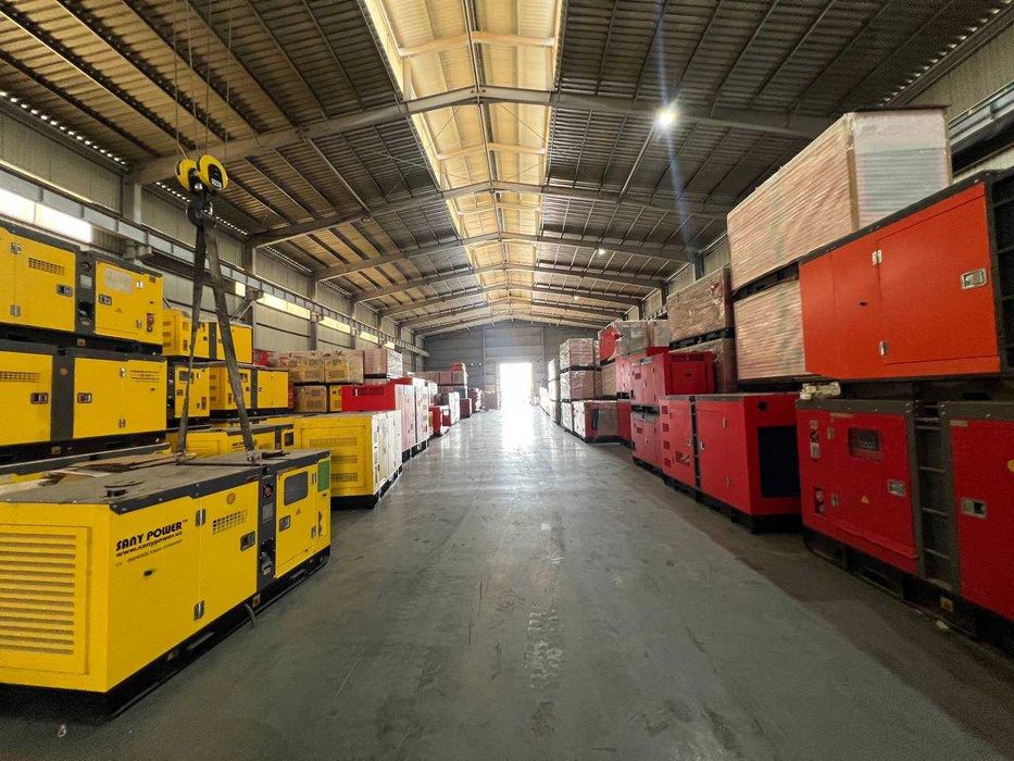 генераторы Sany Power от10|20|30|50|64|100|150|200|до1500квт в наличии