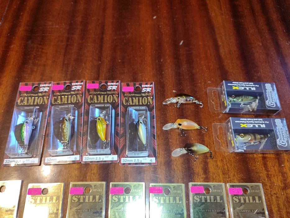 Воблери Smith Camion,Still,Ima Roumba,Daiwa,Megabass,Shimano Vanquish.