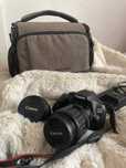 Aparat Canon EOS 1300D + 2 obiective + card 32GB