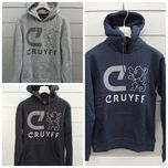 Оригинален суичър Cruyff Diagonal L , XL с качулка нов мъжки горнище