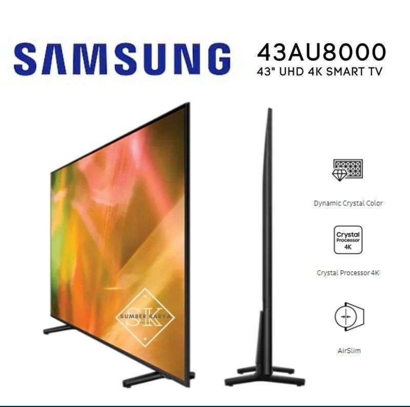 Samsung UE43BU8000U Smart 4K TV