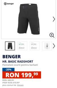 Pantaloni Benger Ciclism Mtb L