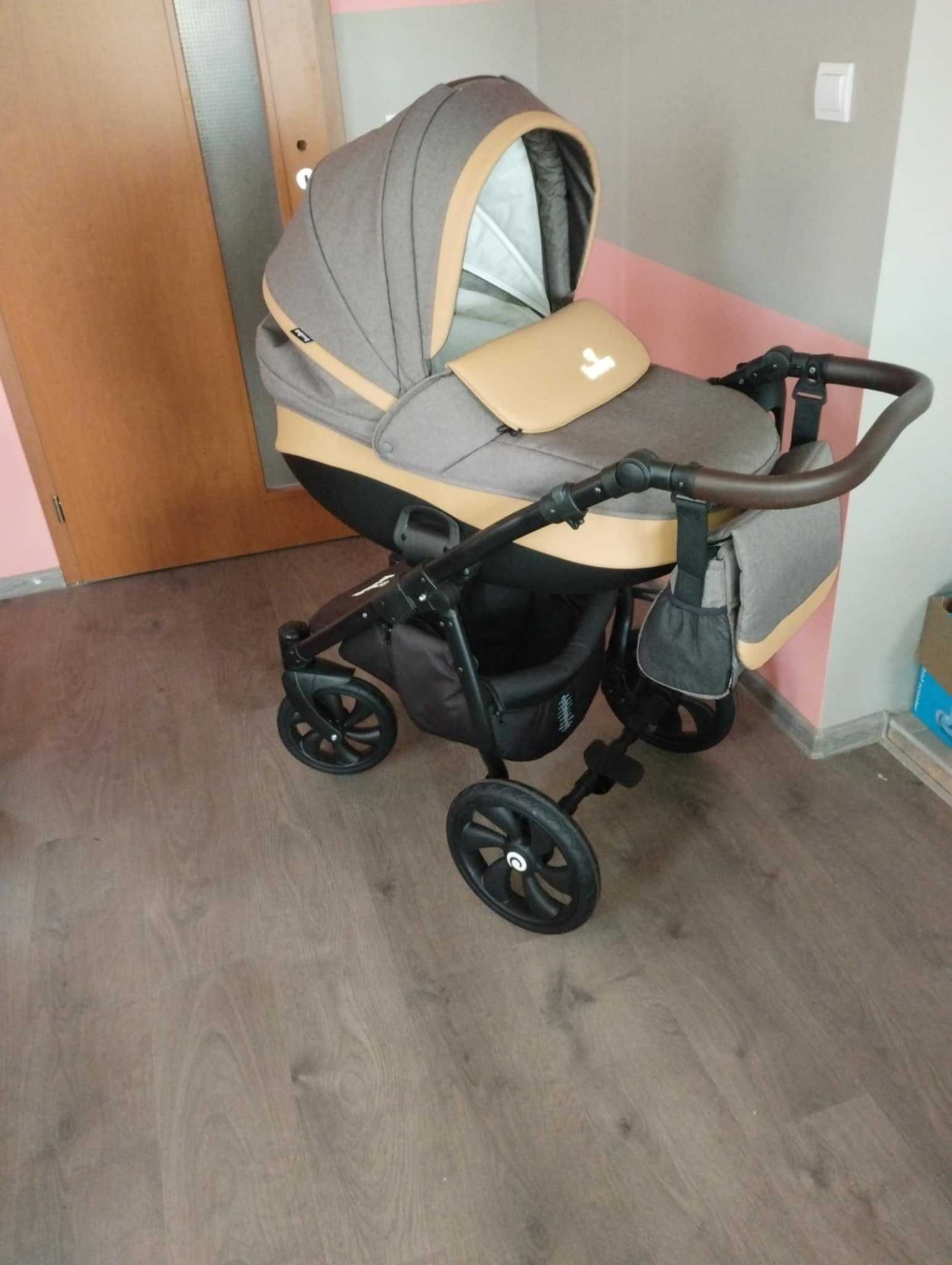 Buba  Forester Бебешка количка 3в1 бежова
