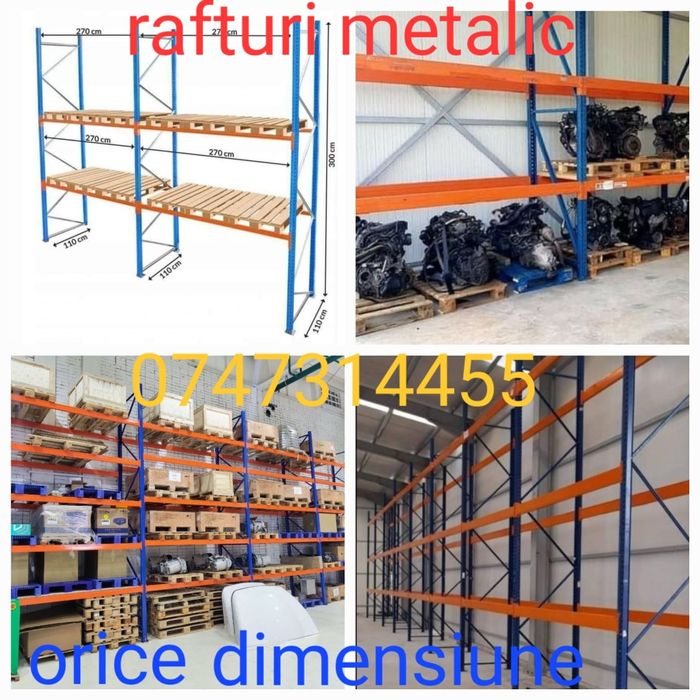 Rafturi metalice pentru comenzi