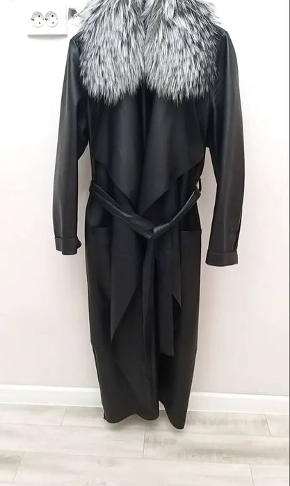 Плащ из натуральной кожи (овчина)