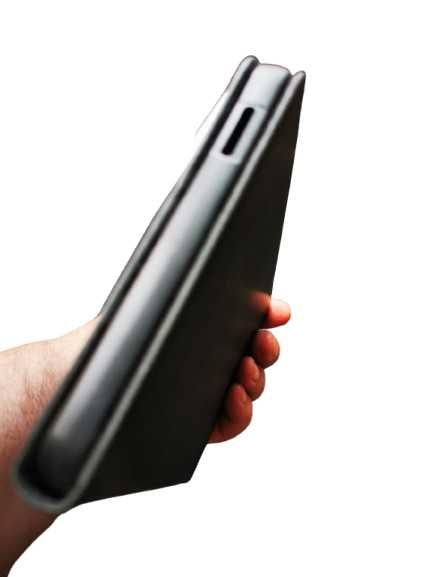 Калъф Нов Черен Тефтер за Таблет Samsung А9, 8.7" с магнитно затваряне