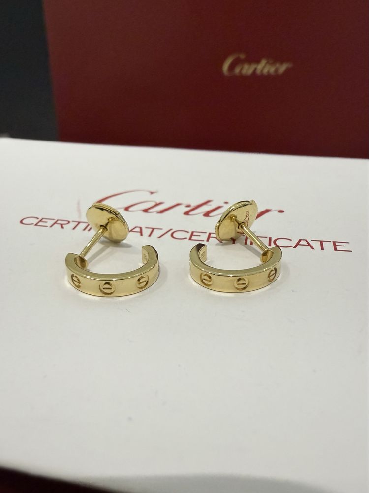 NEW Серьги Cartier LOVE B802880