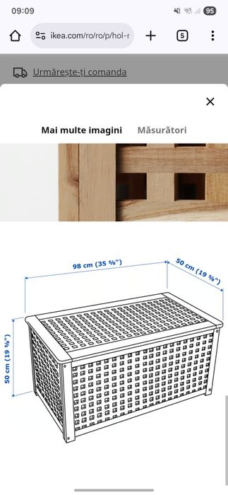 Masa depozitare ikea