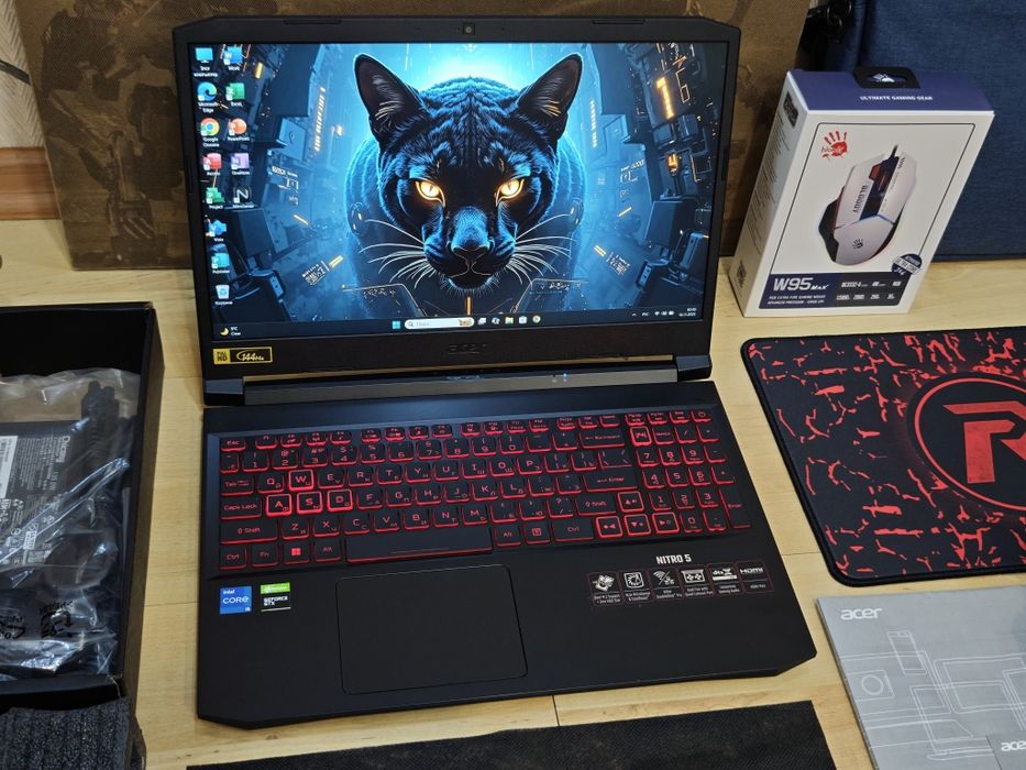 Acer Nitro SSD M2 1024гб ОЗУ 16 ГБ мощный игровой ноутбук ноутбук