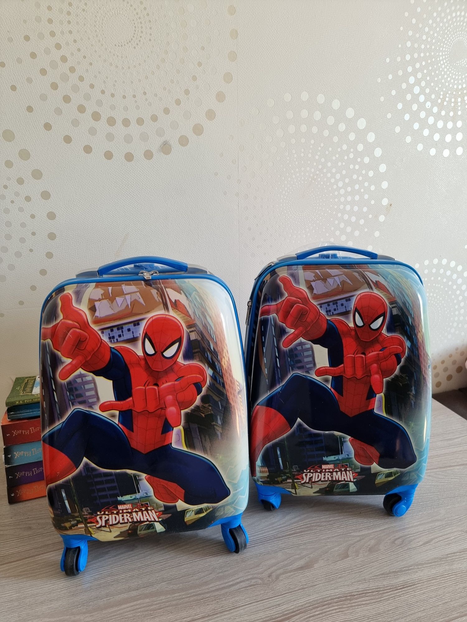Spider man Человек паук детский сумка на колесиках
