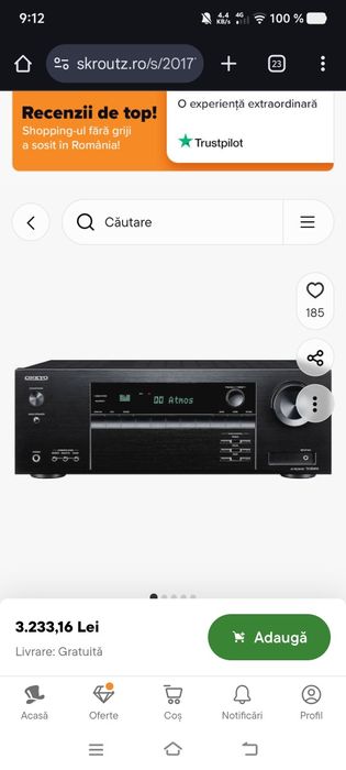 ONKIO AV riceiver  TX-SR494 4k