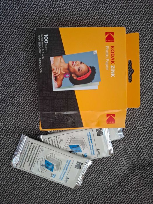 Фотохартия Kodak - Zink 2x3", 9x10бр.