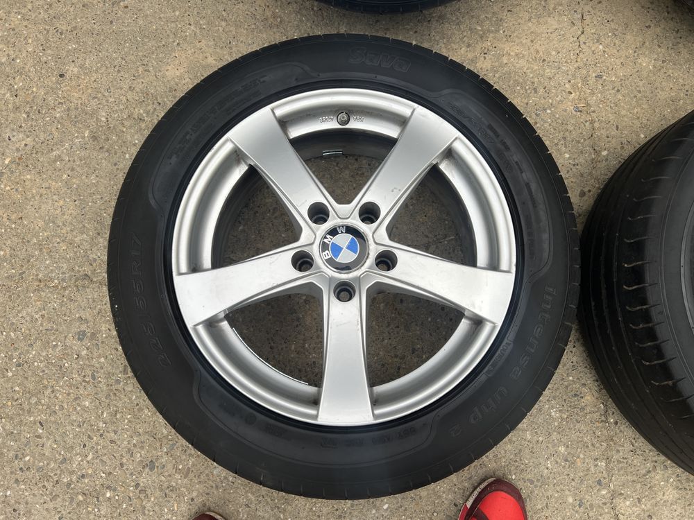 Jante BMW 5x120 5 F10 E60 Anvelope vara 225 55 R17 Senzori Dot 2022
