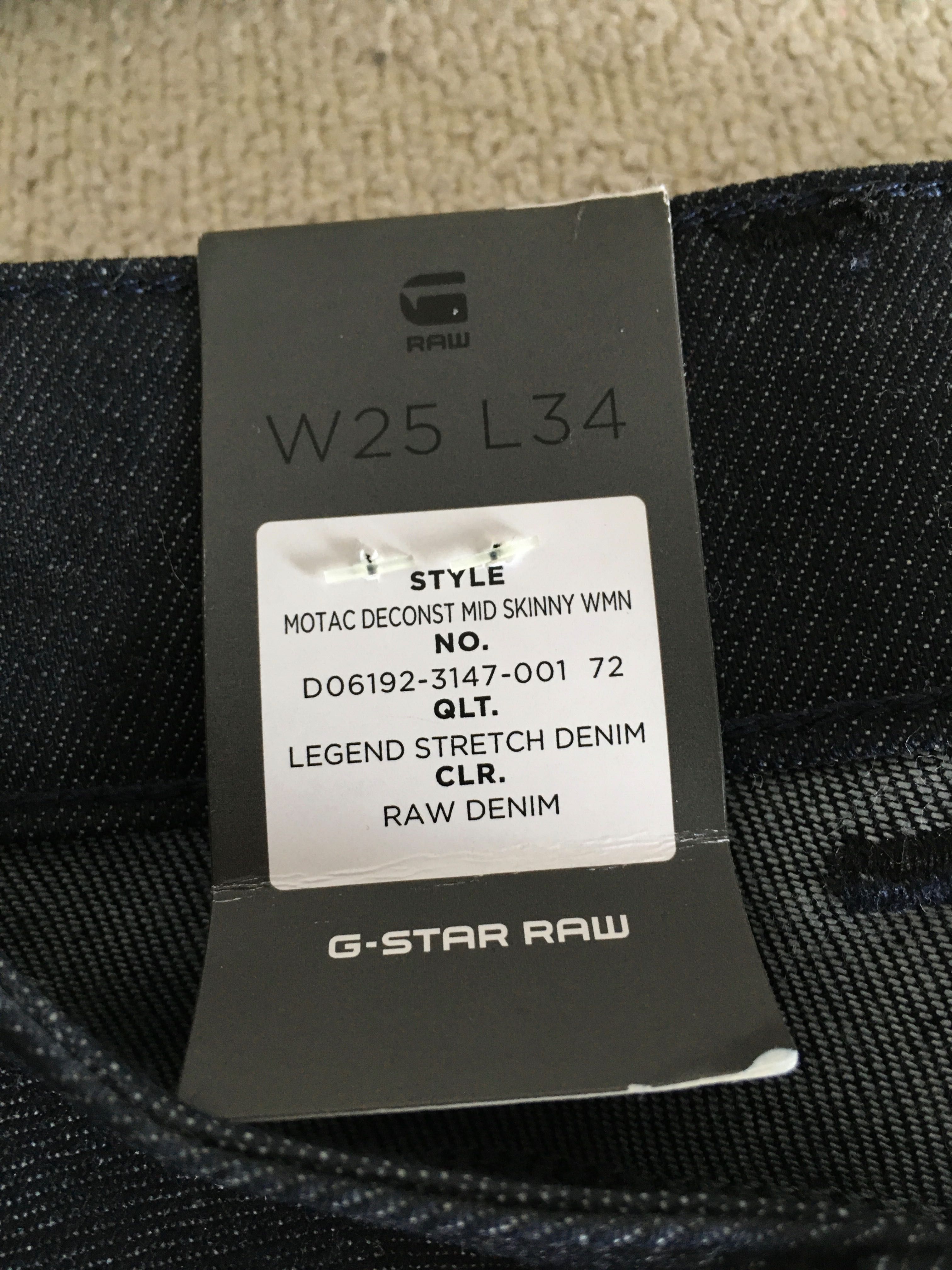 Дамски дънки G-Star Motac W25/L34 Нови