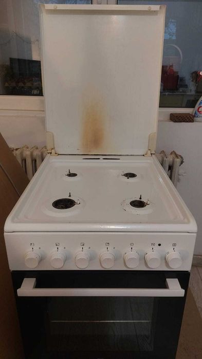 Vand aragaz Electrolux mixt: plita gaz si cuptor electric