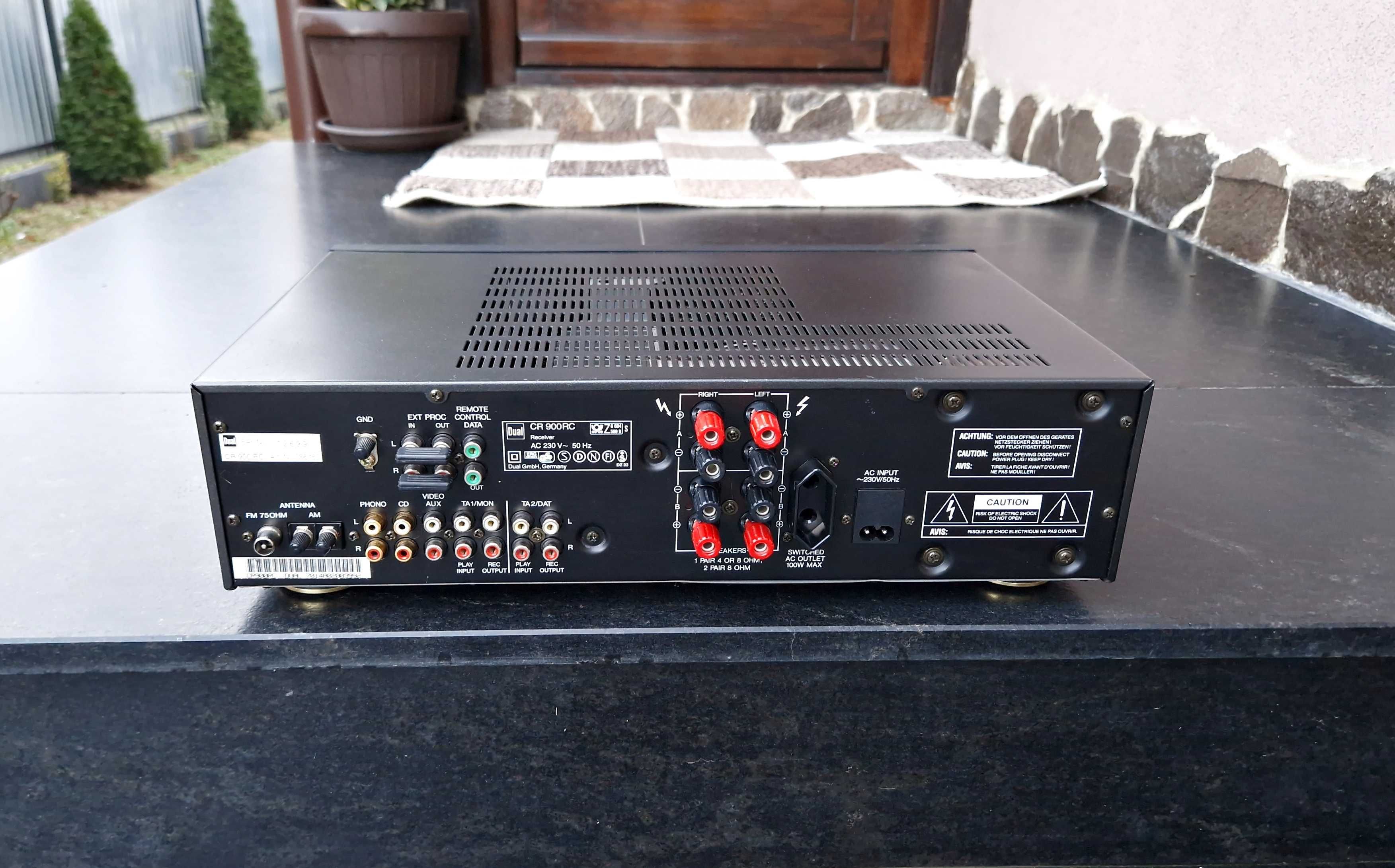 Amplificator Dual CR 900 RC, amplituner
