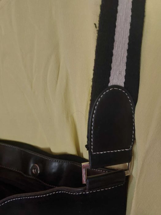 FERRAGAMO/LONGCHAMP Original 100% Кожа Голяма чанта 60/35 см.