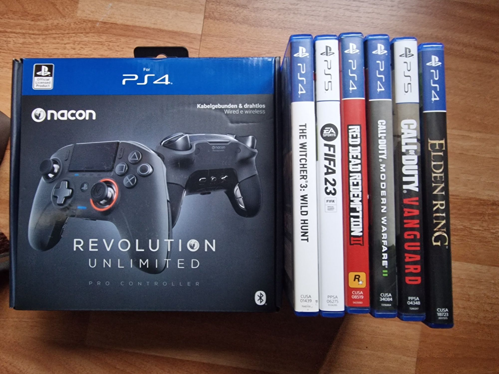 Controller playstation 4 ps4 pc nacon revolution unlimited pro ca nou