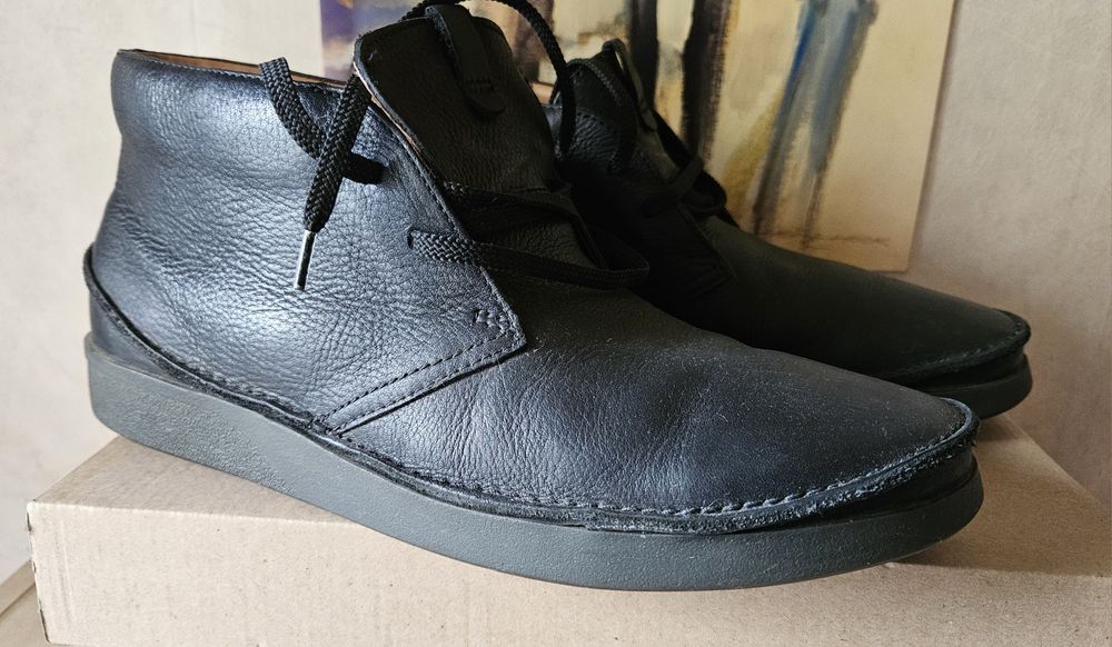 Кожени боти Clarks