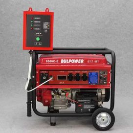 Генератор за ток 8.5 KW BULPOWER 9500 монофазен PROFESSIONAL