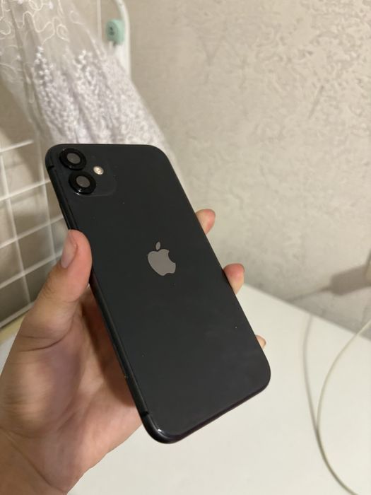 Айфон 11  кара тус 64гб 72%