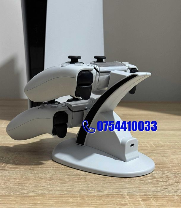 Statie de incarcare dubla pentru controller Playstation PS5