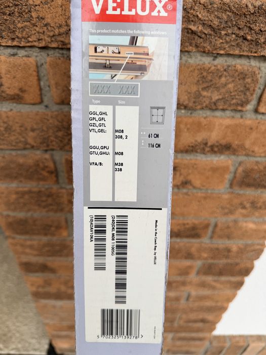 Rulou VELUX DKL M08 1100 bleumarin