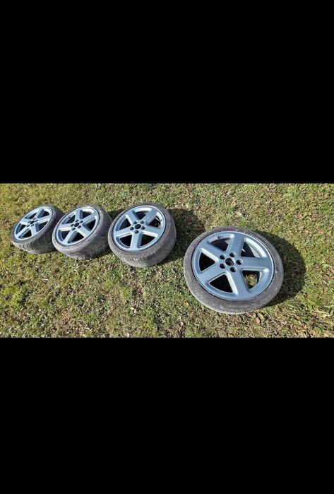 Vând/schimb jante vw R18 cu cauciucuri