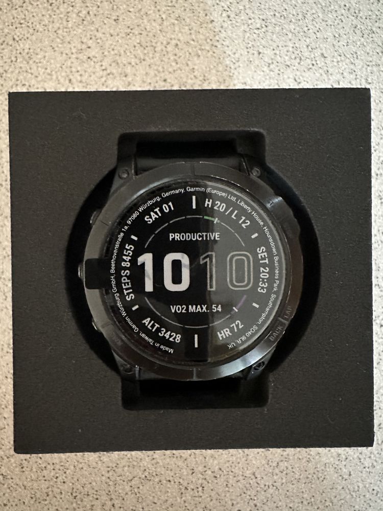 Garmin Fenix 7x sapphire solar