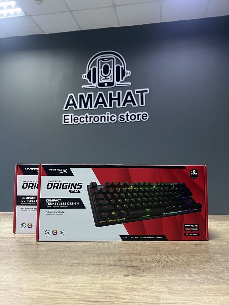 Клавиатура HyperX Alloy Origins Core PBT HX Aqua TKL